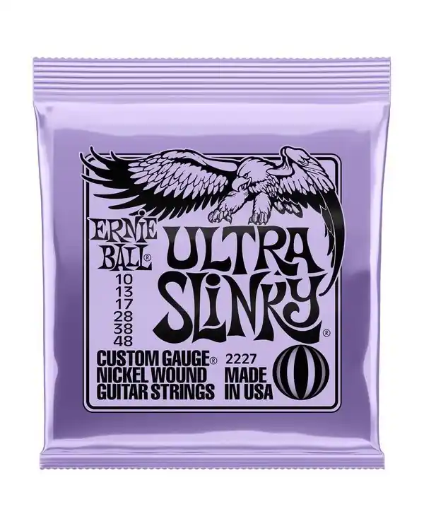 Satisfait Ou Remboursé ERNIE BALL 2227 ULTRA SLINKY JEU GUITARE ELECTRIQUE 10-48