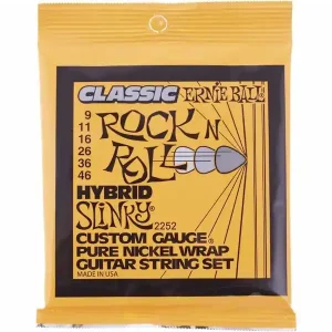 Dernier Modèle ERNIE BALL 2252 SLINKY CLASSIC PURE NICKEL JEU ELECTRIQUE 9-46