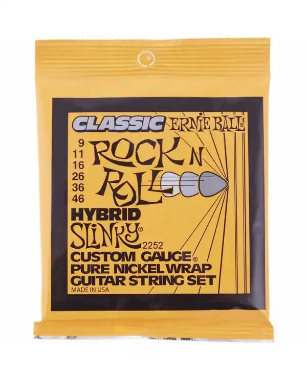 Dernier Modèle ERNIE BALL 2252 SLINKY CLASSIC PURE NICKEL JEU ELECTRIQUE 9-46