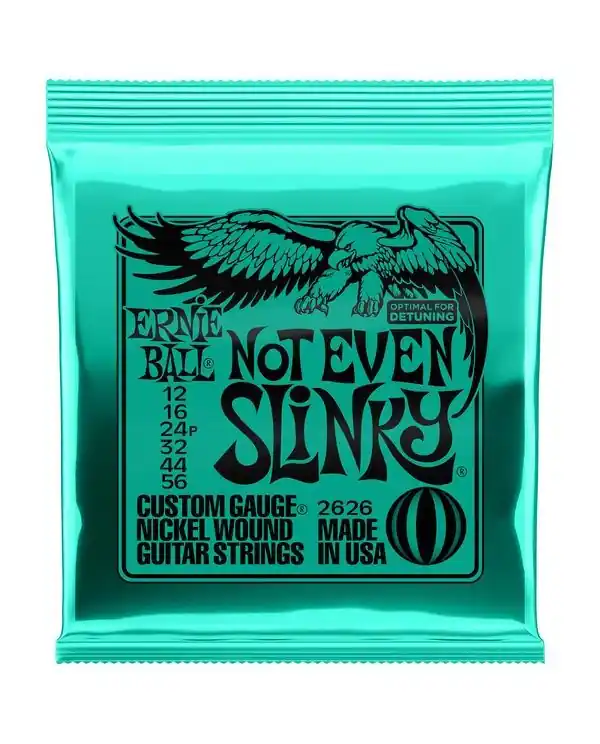 Satisfait Ou Remboursé ERNIE BALL 2626 NOT EVEN SLINKY JEU GUITARE ELECTRIQUE 12-56
