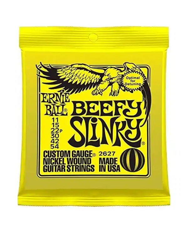 Acheter Direct ERNIE BALL 2627 BEEFY SLINKY JEU GUITARE ELECTRIQUE 11-54