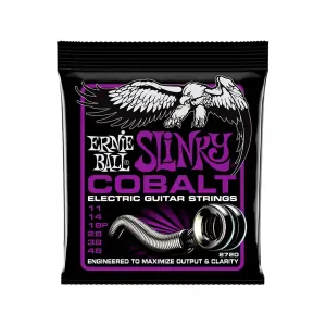 Usine Directe ERNIE BALL 2720 SLINKY COBALT JEU GUITARE ELECTRIQUE 11-48