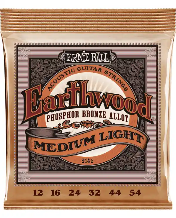 Haute Qualité ERNIE BALL 2145 EARTHWOOD PHOS. BRONZE CUST LIGHT JEU FOLK 11,5-54