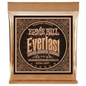 ERNIE BALL 2550 EVERLAST PHOPHORE BRONZE EXTRA LIGHT JEU FOLK 10-50 Offre Exclusive