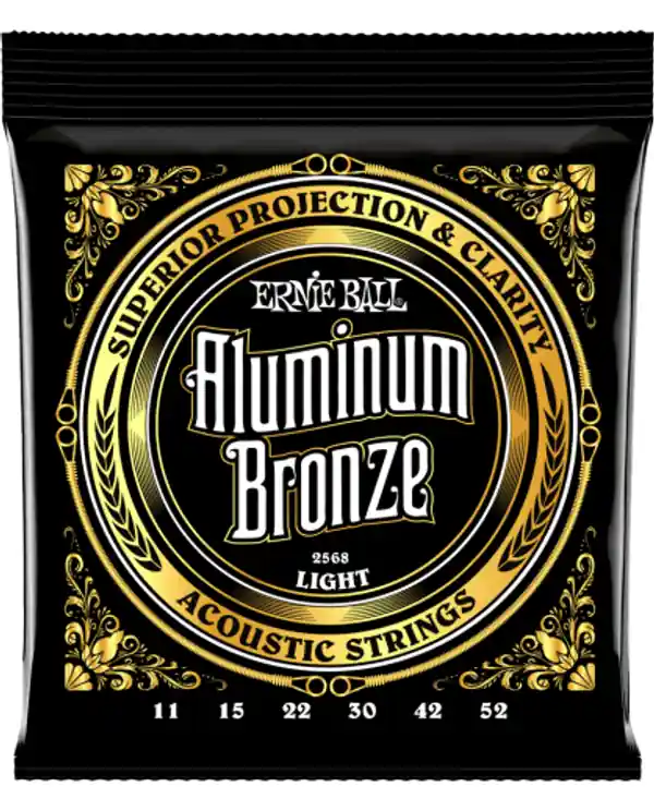 ERNIE BALL 2568 ALUMINIUM BRONZE LIGHT JEU FOLK 11-52 Offre Du Jour