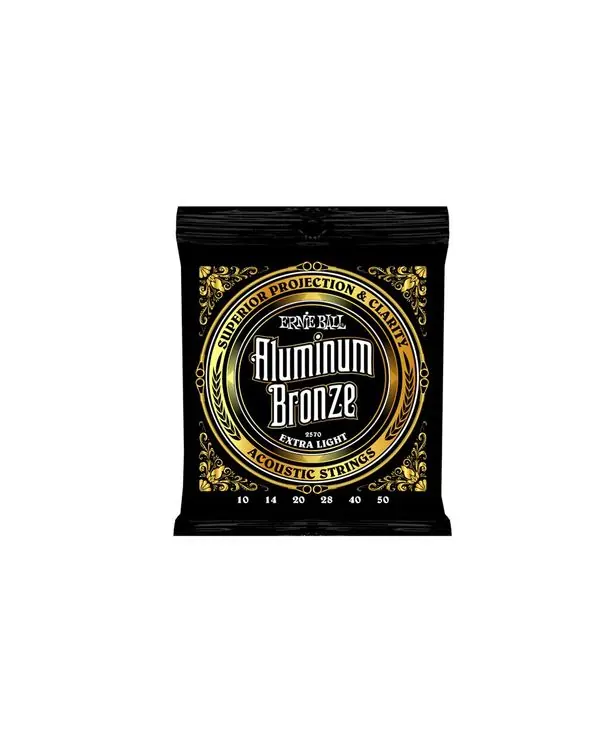 Offre Spéciale ERNIE BALL 2570 ALUMINIUM BRONZE EXTRA LIGHT JEU FOLK 10-50