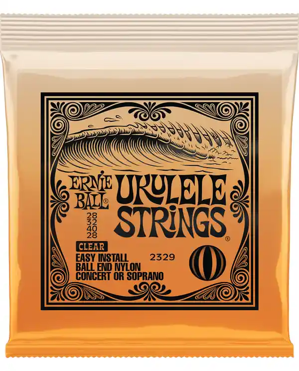 ERNIE BALL 2329 JEU UKULELE CONCERT/SOPRANO NYLON � BOULE 28-40 Retour Gratuit