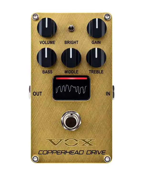 VOX VE-CD "VALVE ENERGY" PEDALE D‘EFFET COPPERHEAD DRIVE Prix Bas