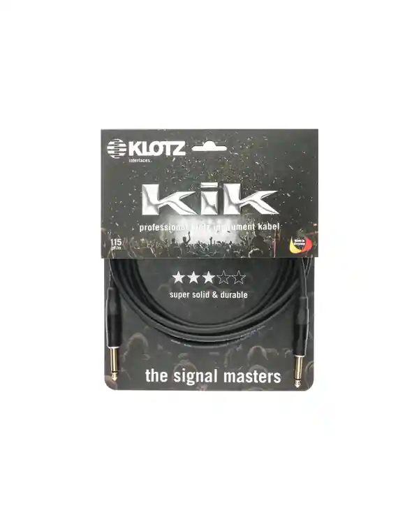 Usine Directe KLOTZ KIKKG3.0PPSW CABLE JACK MONO/JACK CONTACT OR 3m