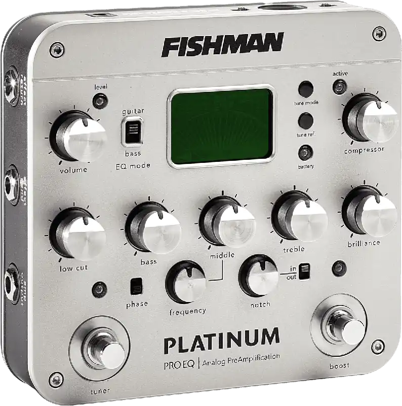 Dernière Chance Fishman PRO-PLT-201 Préamp Analogique Pro EQ