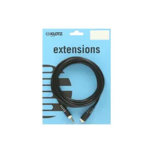 KLOTZ AS-EX10300 EXTENSION CABLE MINI JACK TRS /MINI JACK TRS 3m Soldes
