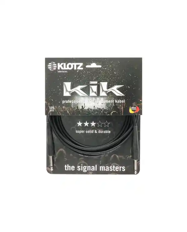 Haute Qualité KLOTZ KIK9.0PPSW CABLE JACK MONO/JACK MONO 9m