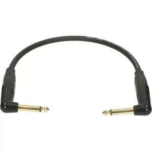 KLOTZ KIKPK020RR CABLE DE PATCH JACK TS 90° / JACK TS 90° 20cm Retour Gratuit