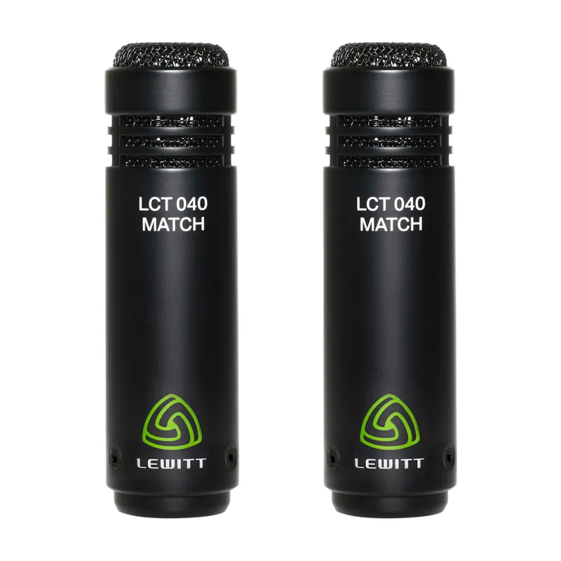 Lewitt LCT 040 MATCH MP Stereo Pair Pencil Condenser Microphone Satisfait Ou Remboursé