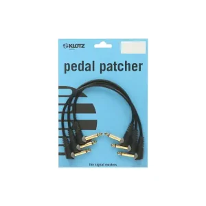 KLOTZ PP-AJ0030 CABLE DE PATCH JACK 90° /JACK 90° 30cm Promotion Saisonnière