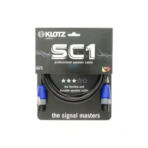 KLOTZ SC1-05SW CABLE HAUT-PARLEUR SPEAKON 5m Affaire À Saisir