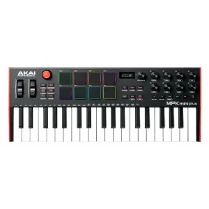AKAI MPK MINI PLUS CLAVIER MAITRE USB - 37 TOUCHES / 8 PADS Prix Bas