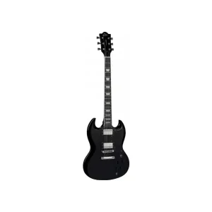 EKO DV10-BLK GUITARE ELECTRIQUE TYPE "SG" BLACK Nouveauté