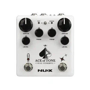 NUX ACEOFTONE-OD PEDALE D‘EFFET DOUBLE OVERDRIVE Commande En Gros