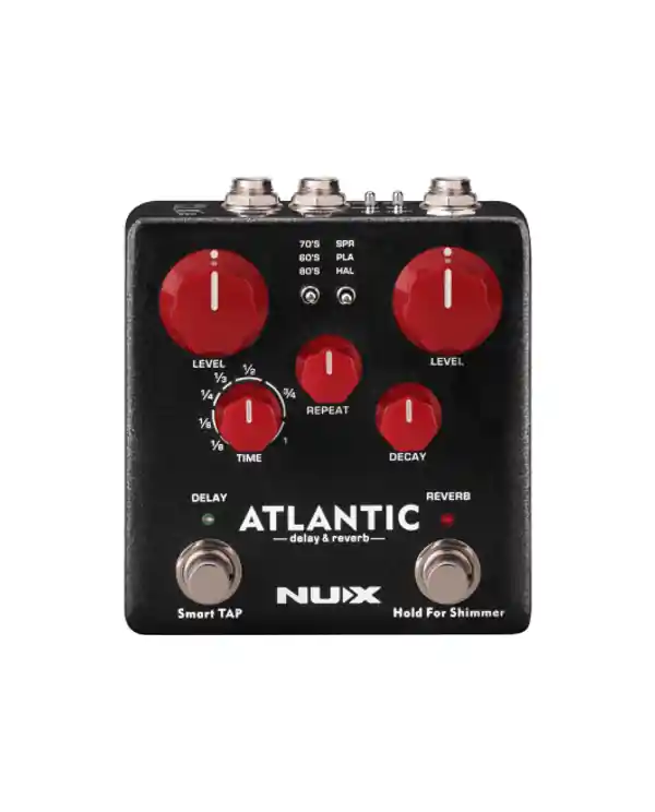 Seulement Aujourd'hui NUX ATLANTIC PEDALE D‘EFFET DELAY + REVERB