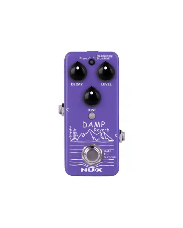 Top Vente NUX DAMP-REVERB PEDALE D‘EFFET REVERB SHIMMER/FREEZE