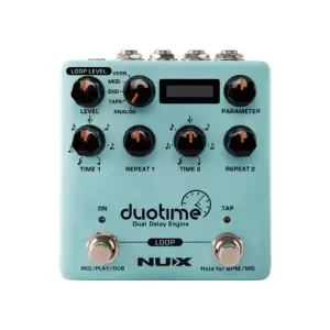Petit Prix NUX DUOTIME PEDALE D‘EFFET DELAY STEREO + LOOPER