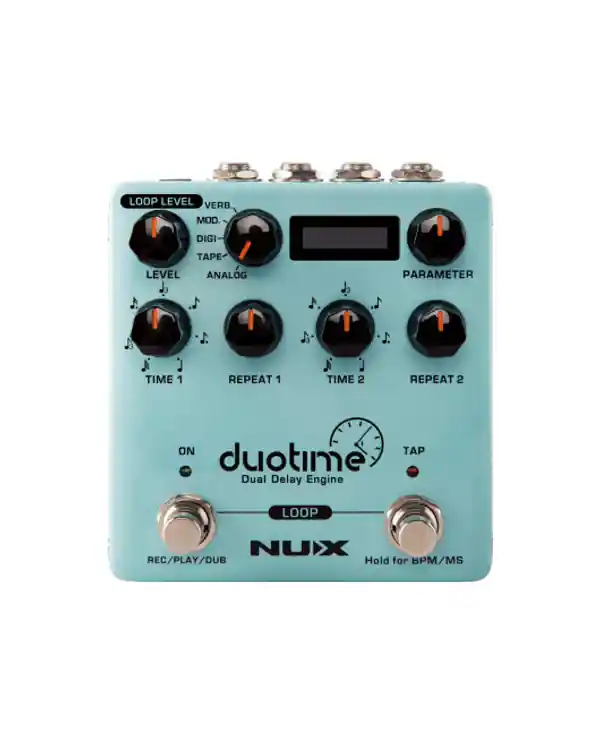 Petit Prix NUX DUOTIME PEDALE D‘EFFET DELAY STEREO + LOOPER