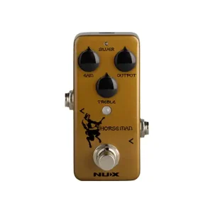 Paiement Sécurisé NUX HORSEMAN-OD PEDALE D‘EFFET OVERDRIVE TYPE K GOLD/SILVER