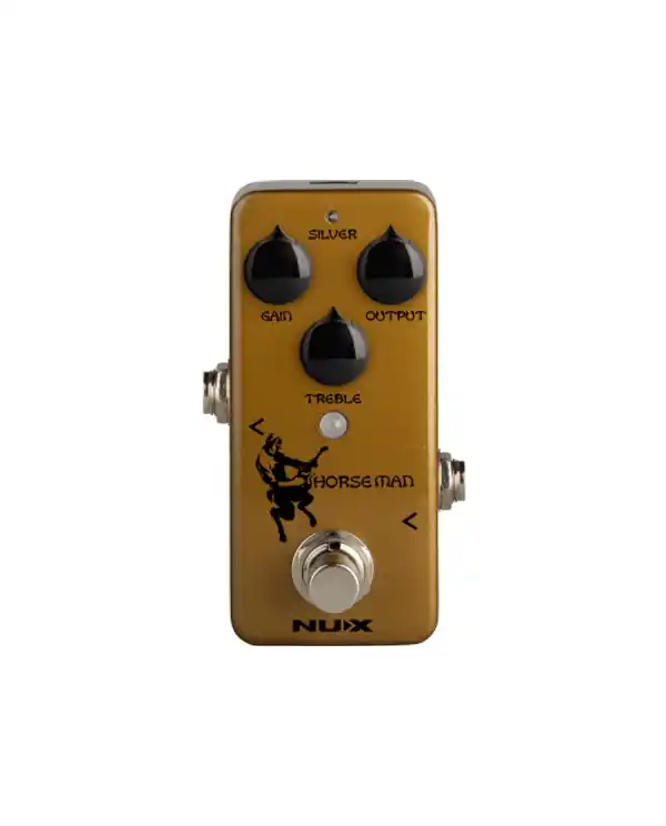 Paiement Sécurisé NUX HORSEMAN-OD PEDALE D‘EFFET OVERDRIVE TYPE K GOLD/SILVER