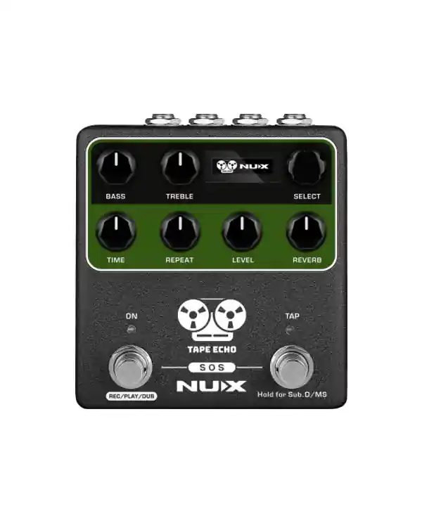 Bon Plan NUX TAPE-ECHO PEDALE D‘EFFET TAPE ECHO+REVERB