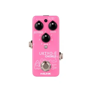 NUX UKIYO-E-CHORUS PEDALE D‘EFFET CHORUS 3 MODES - TAP TEMPO Super Prix