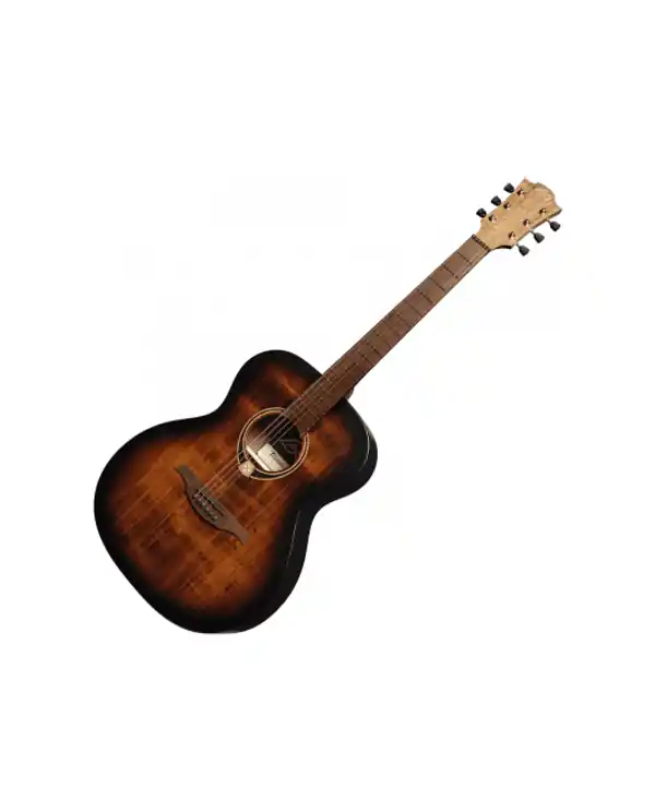 Offre Spéciale LAG T70A-B&B "TRAMONTANE" GUITARE FOLK AUDITORIUM BLACK & BROWN