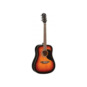 Marque EKO RANGER6-BWN GUITARE FOLK ACOUSTIQUE BROWN SUNBURST