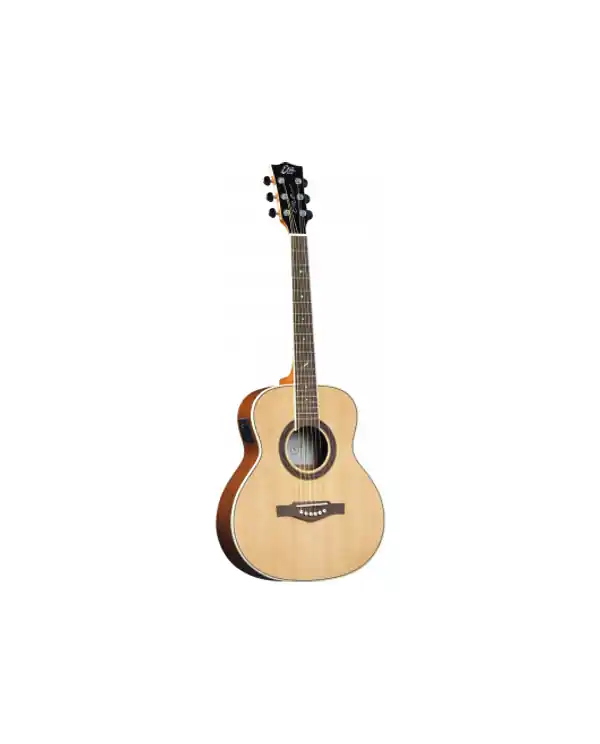 EKO ONE-M150E-NAT GUITARE FOLK ELECTRO TRAVEL MINI NATUREL Bon Plan