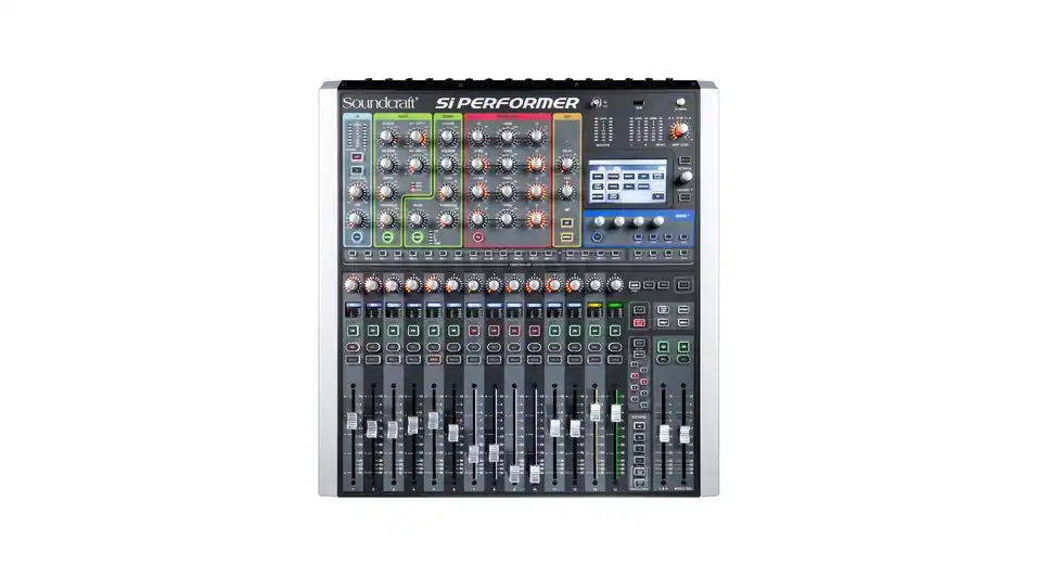 Soundcraft Console Si Performer 1 16 faders, effets, dmx, rackable Acheter En Ligne