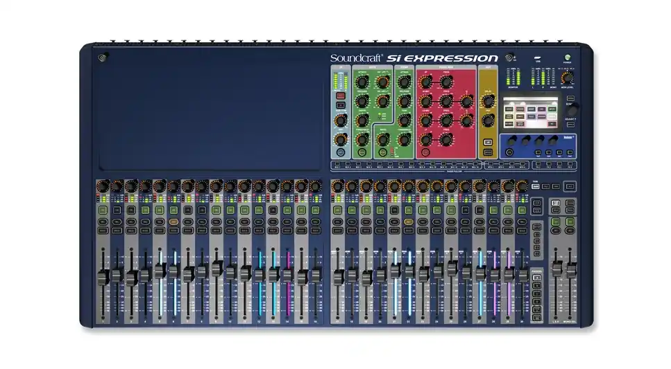 Soundcraft Console SiExpression3 32 faders, effets Usine Directe