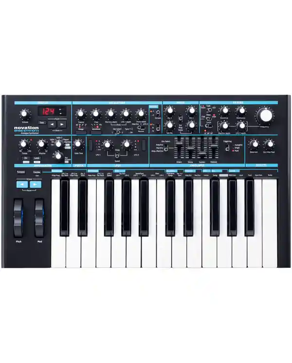 Jusqu'à Épuisement Des Stocks NOVATION BASS STATION II SYNTHETISEUR ANALOGIQUE 25 NOTES
