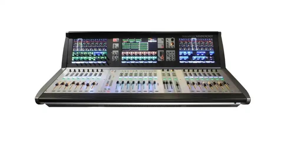 Remise Soundcraft Console VI2000 48 entrées 16 sorties