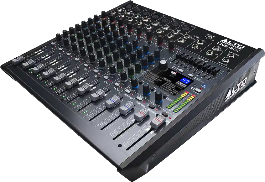 Satisfait Ou Remboursé Alto Professional LIVE1202 12 canaux + effets
