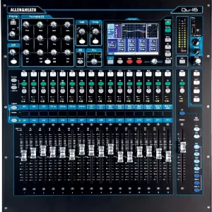 Commander Maintenant Allen & Heath QU-16 Console numérique 16 entrées micro rackable