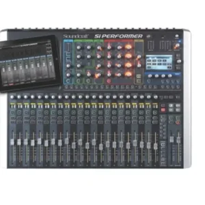 Soldes Soundcraft Console Si Performer 2 24 faders, effets, dmx