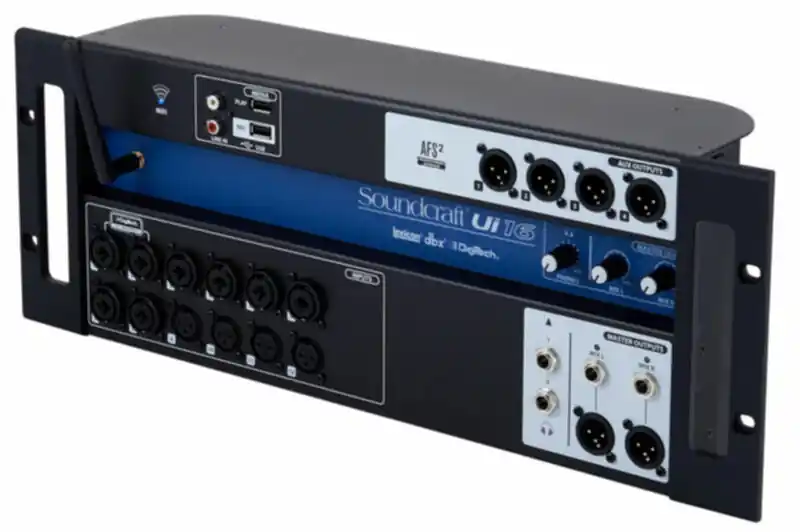 Achat Immédiat Soundcraft Console UI 16 voies contrôlée iOS, Androïd, Windows, MacOS, Linux