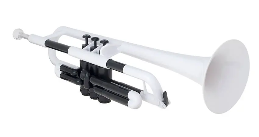 pTrumpet Plastic Trumpet 2.0 - White Seulement Aujourd'hui