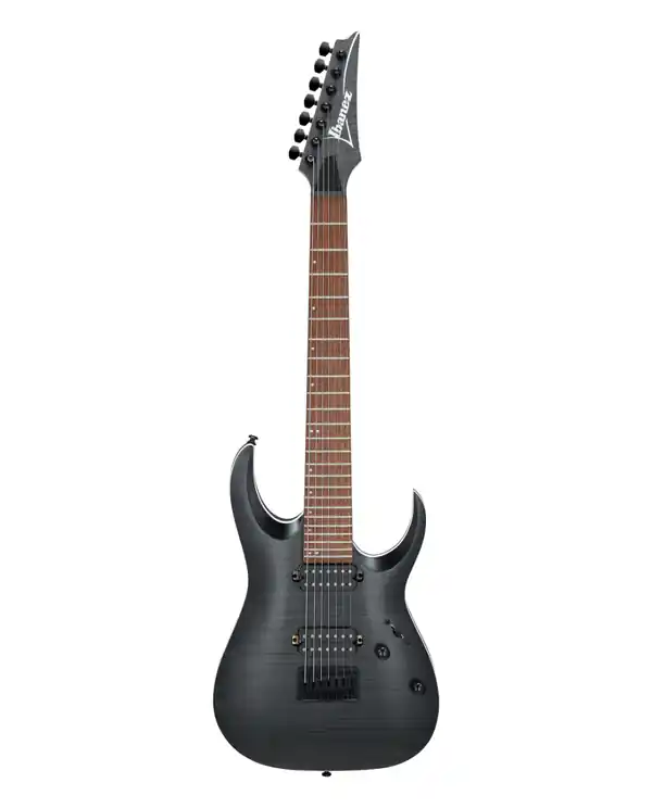 Offre Du Jour IBANEZ RGA742FM-TGF GUITARE ELECTRIQUE TRANSPARENT GRAY FLAT