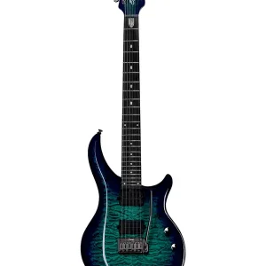 STERLING MAJ200XQM-CPD "JOHN PETRUCCI" ELECTRIQUE CERULEAN PARADISE Prix Promo