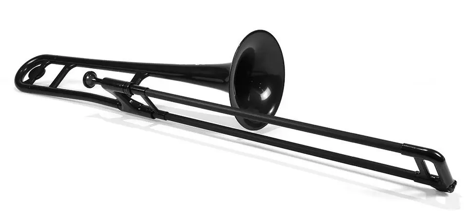 pBone Plastic Trombone - Black Quantité Limitée