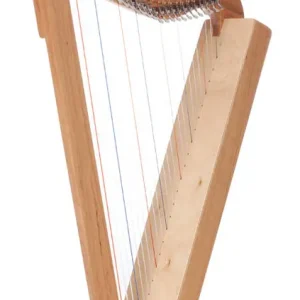 Harpsicle Fullsicle - 26 String - Full Levers - Special Edition Solid Cherry Wood Expédié Aujourd'hui