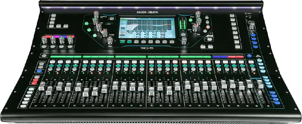 Prix Promo Allen & Heath SQ-6 Console numérique 24 entrées locales