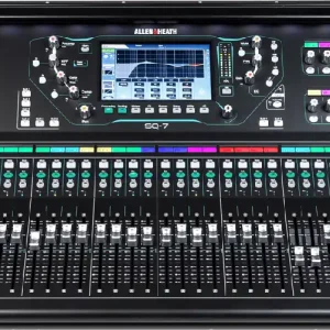 Allen & Heath SQ-7 Console numérique 32 entrées locales Prix Réduit