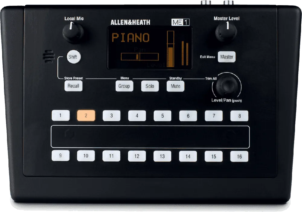 Achat Immédiat Allen & Heath Mixeur personnel 40 canaux SAH ME-1